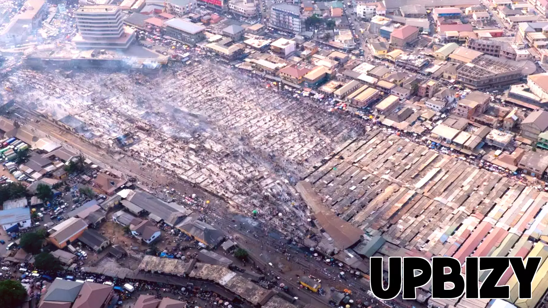 Devastating Blaze Ravages Major Secondhand Clothing Market in Accra, Ghana