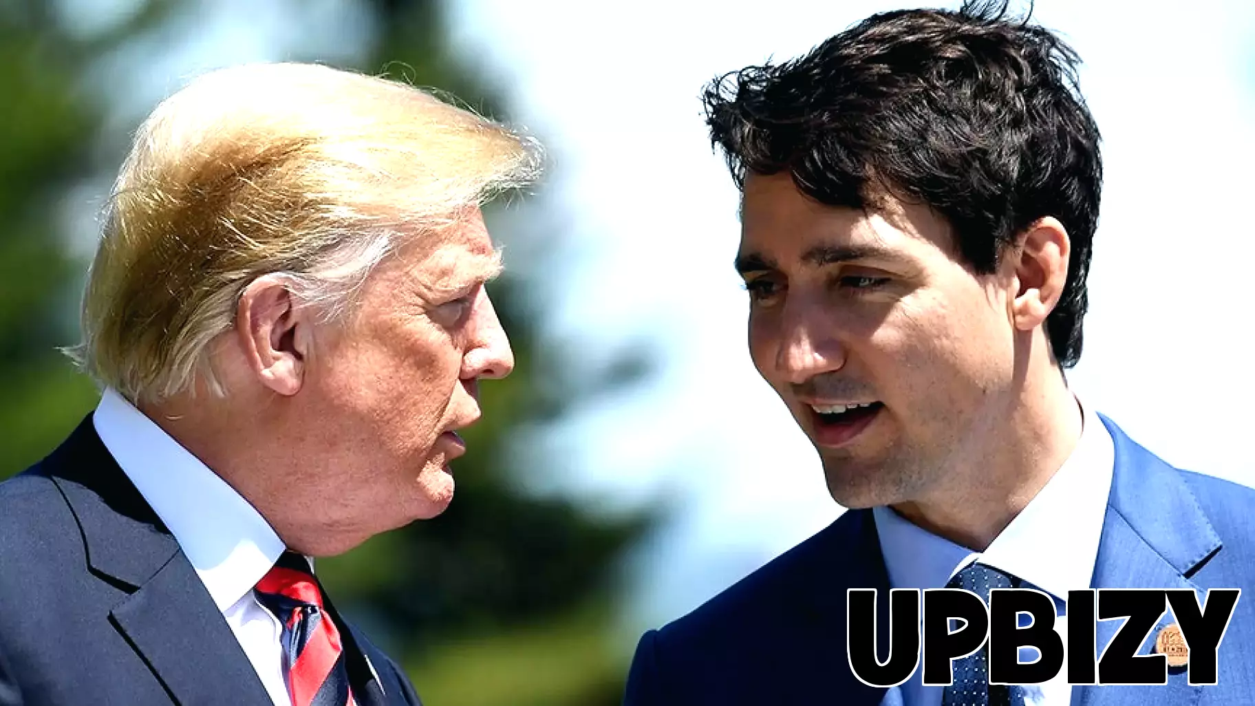 Heated Exchange Between Trump and Trudeau Over Tariffs